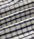 Pantalon large décontracté à carreaux taille mi-haute avec cordon de serrage et poches
