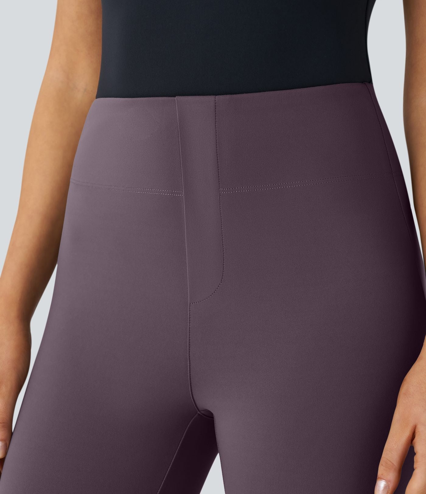 Pantalon tailleur fuselé taille haute Halara Flex™ avec poches