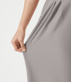 Pantalon tailleur cropped Halara Flex™ taille haute jambes larges en gaufré avec poches