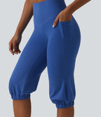 SoftlyZero™ Jogging corsaire ballon taille haute ventre plat pour la danse avec poches
