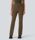 Pantalon cargo bootcut randonnée taille moyenne DayStretch avec poches