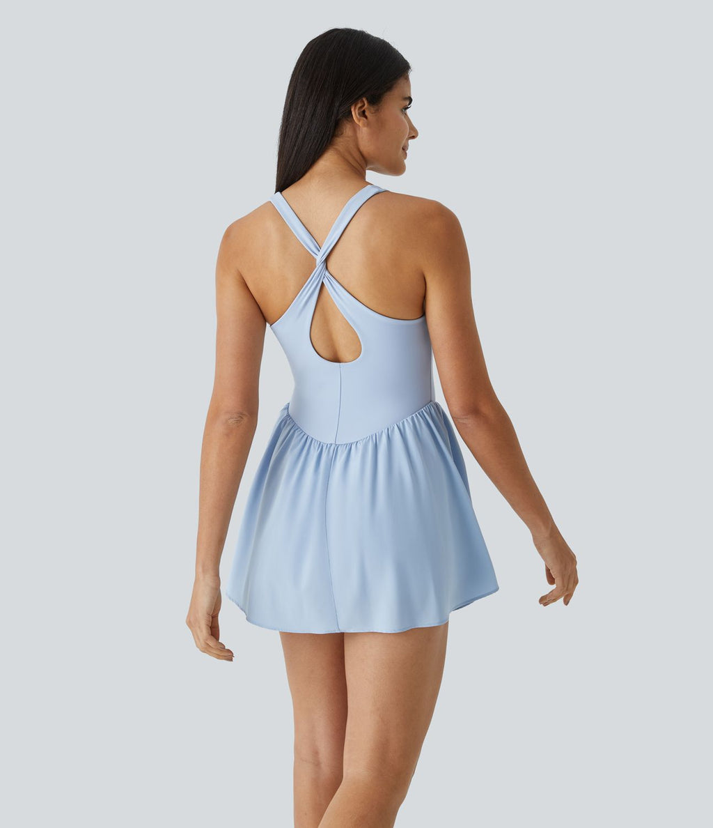 Robe de sport mini 2-en-1 Breezeful™ corset fluide séchage rapide avec poche padel/pickleball A-C