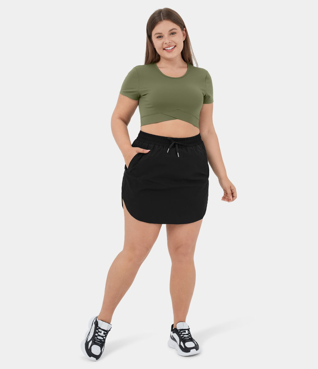 Quotidien Jupe Golf Grande Taille 2 en 1 - Sérénité