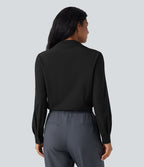 Body chemise de travail Breezeful™ col V manches longues séchage rapide