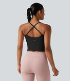 Débardeur de yoga court OneForm Seamless Flow, brassière intégrée