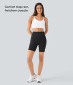 Legging de yoga gainant taille haute chiné à séchage rapide avec poches Halara UltraSculpt™