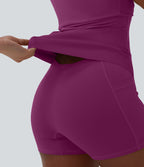 Robe sport SoftlyZero™ Plush ventre plat avec poches – Édition Easy Peasy