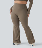 Pantalon yoga évasé gainant sculptant grande taille taille haute Halara UltraSculpt™