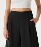 Short tailleur baggy DayStretch taille haute 22,5 cm avec poches
