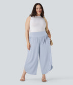 Pantalon tailleur gainant taille haute avec poches Halara Flex™
