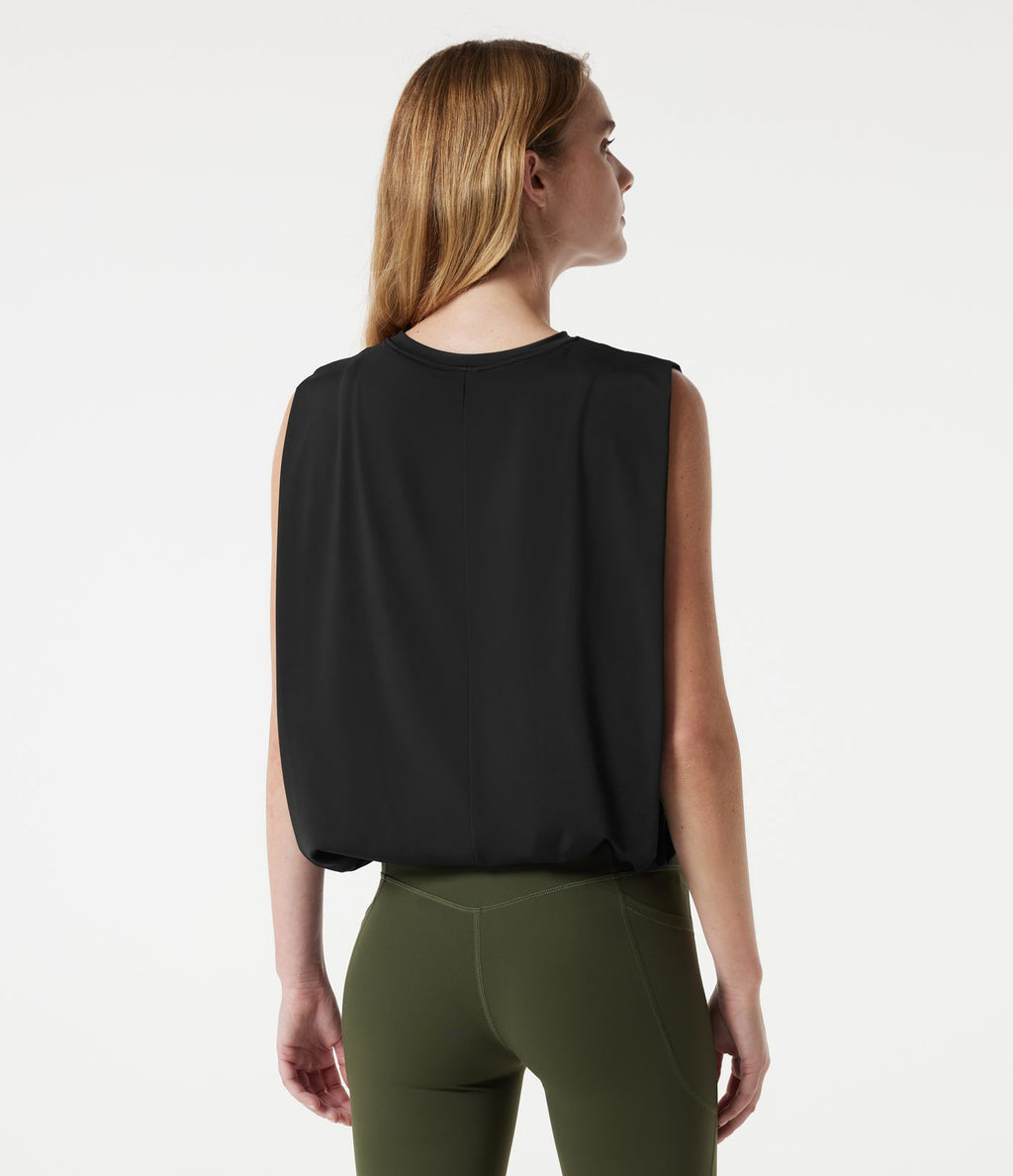 Body de yoga col rond sans manches effet frais InstantCool, protection solaire UPF50+