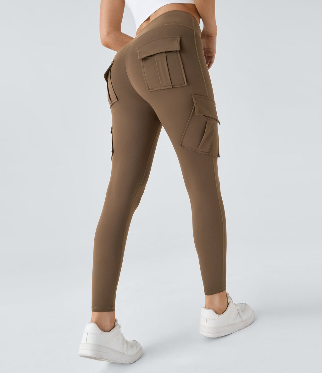 Legging yoga ajusté cargo taille haute DayStretch avec poches