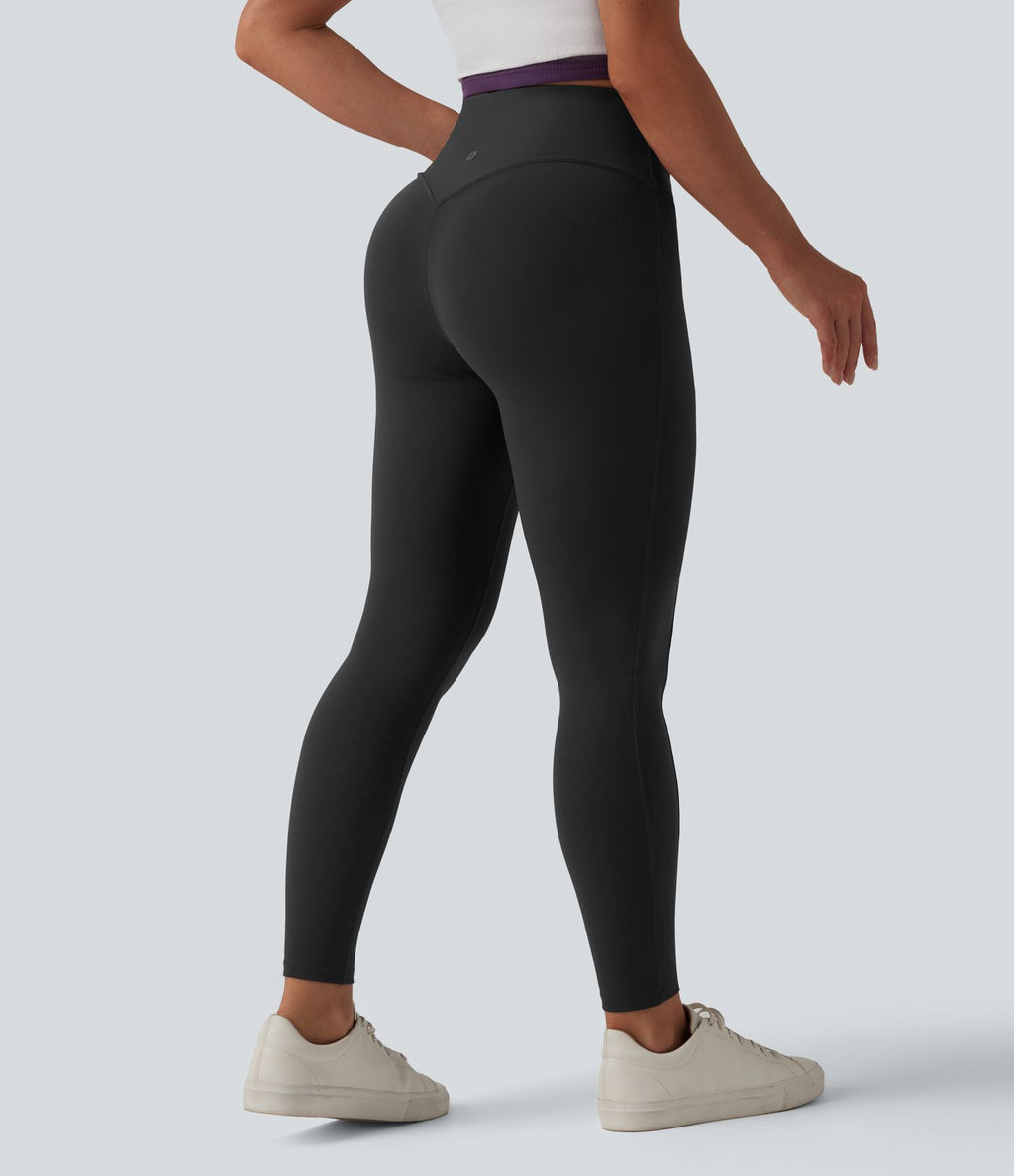 Legging casual 7/8 ventre plat taille haute DayStretch avec poches