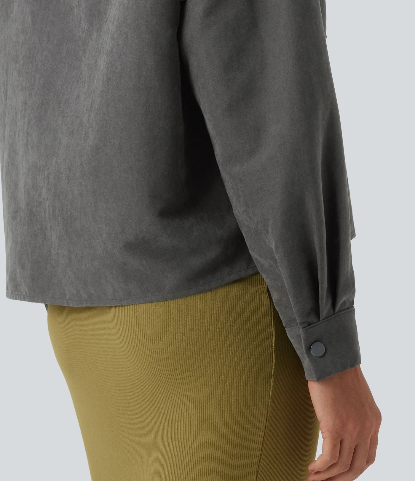 Veste décontractée manches longues avec poches