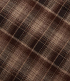 Jupe midi tailleur trapèze taille mi-haute à carreaux tartan, avec poches