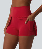 Short de yoga SoftlyZero™ Airy taille haute doux et respirant 7,5 cm avec poches