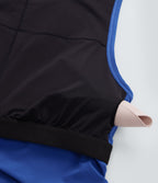 Débardeur de yoga Cool Touch à col rond, dos nageur, fronces et soutien-gorge intégré