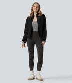 Legging 7/8 thermique gainant taille haute sans couture HeatCore OneForm Seamless Flow