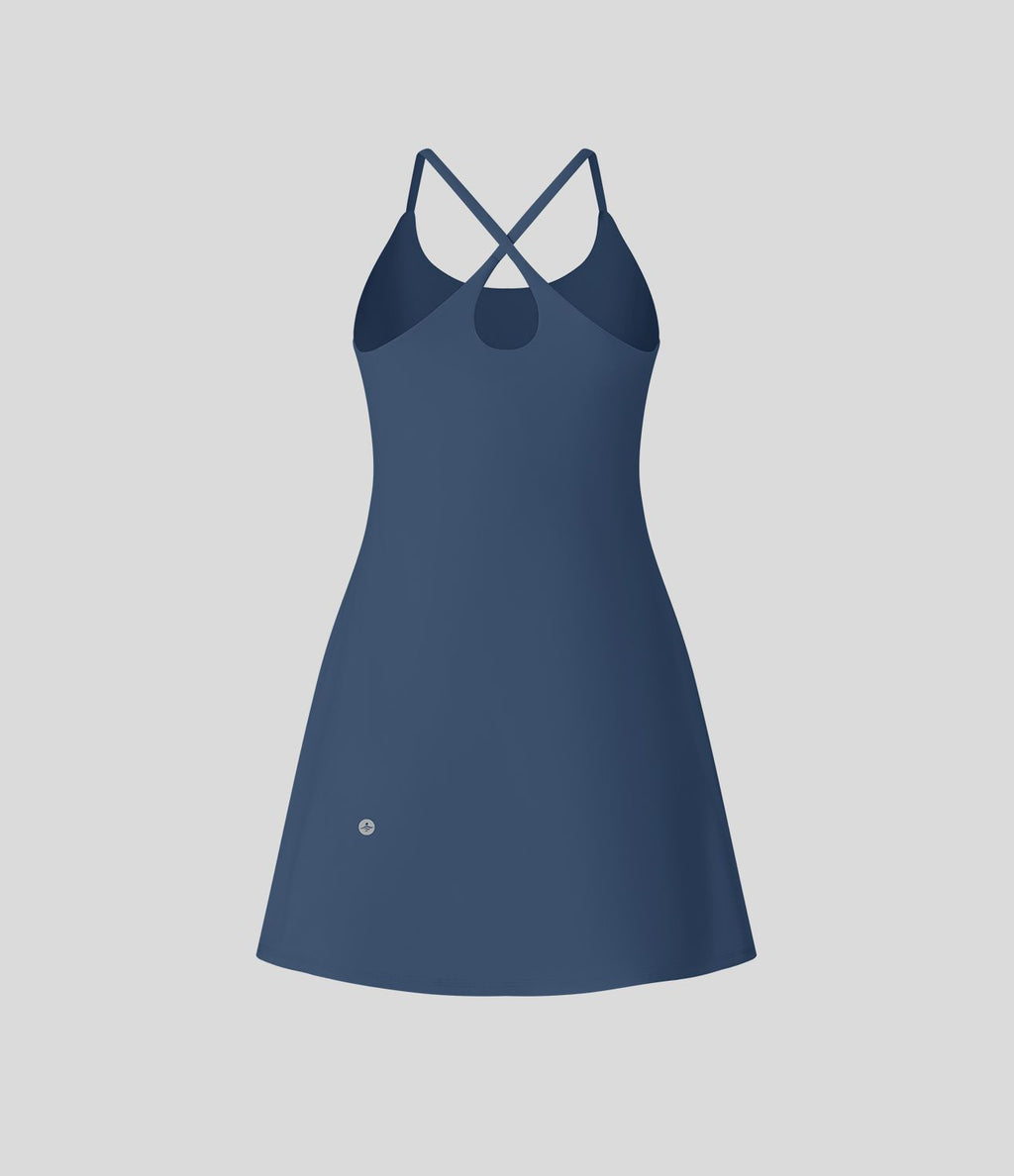 Robe de sport SoftlyZero™ Plush dos nu A-C