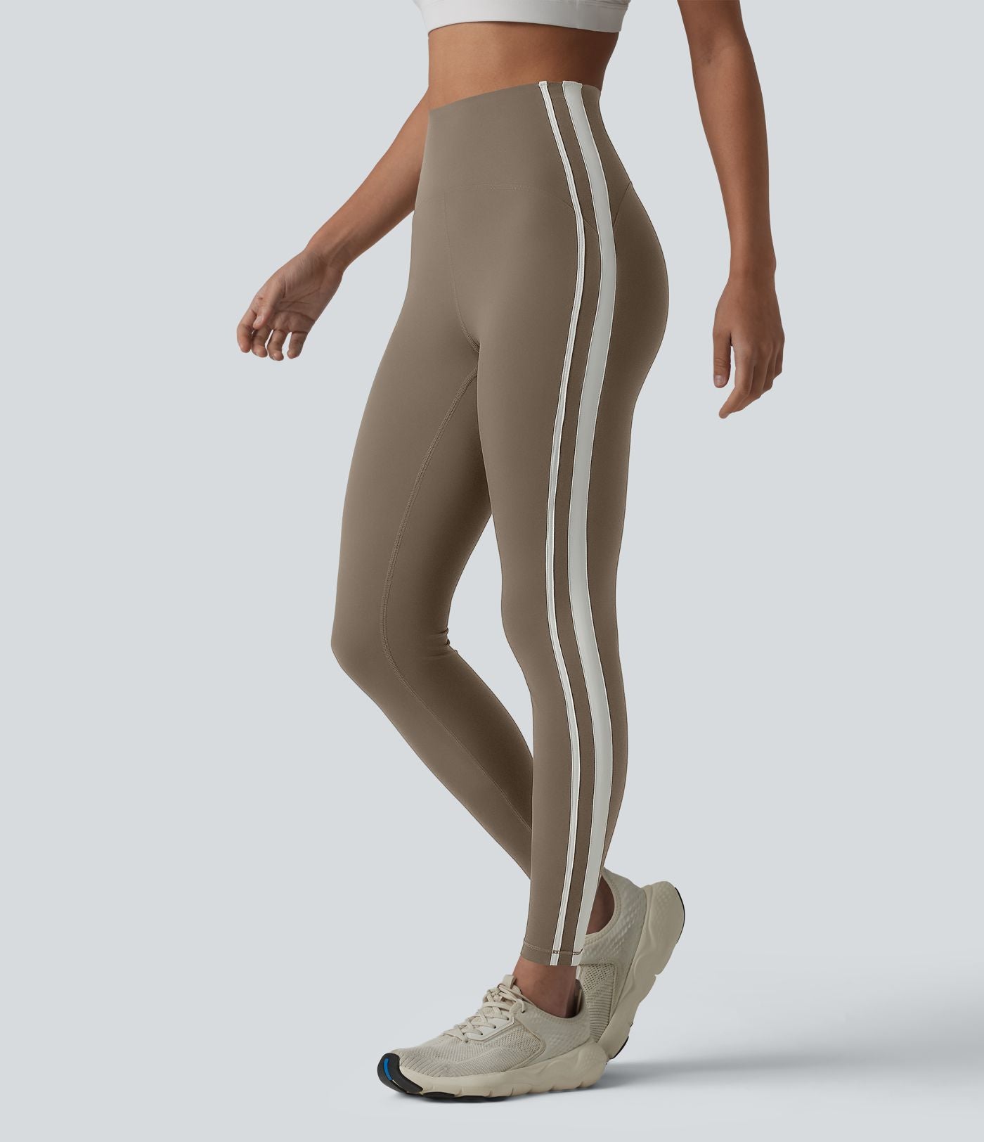Halara Ultrasculpt™ Legging ventre plat yoga 7/8 taille haute bande latérale
