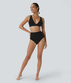 Culotte taille haute extensible et confortable pour la détente