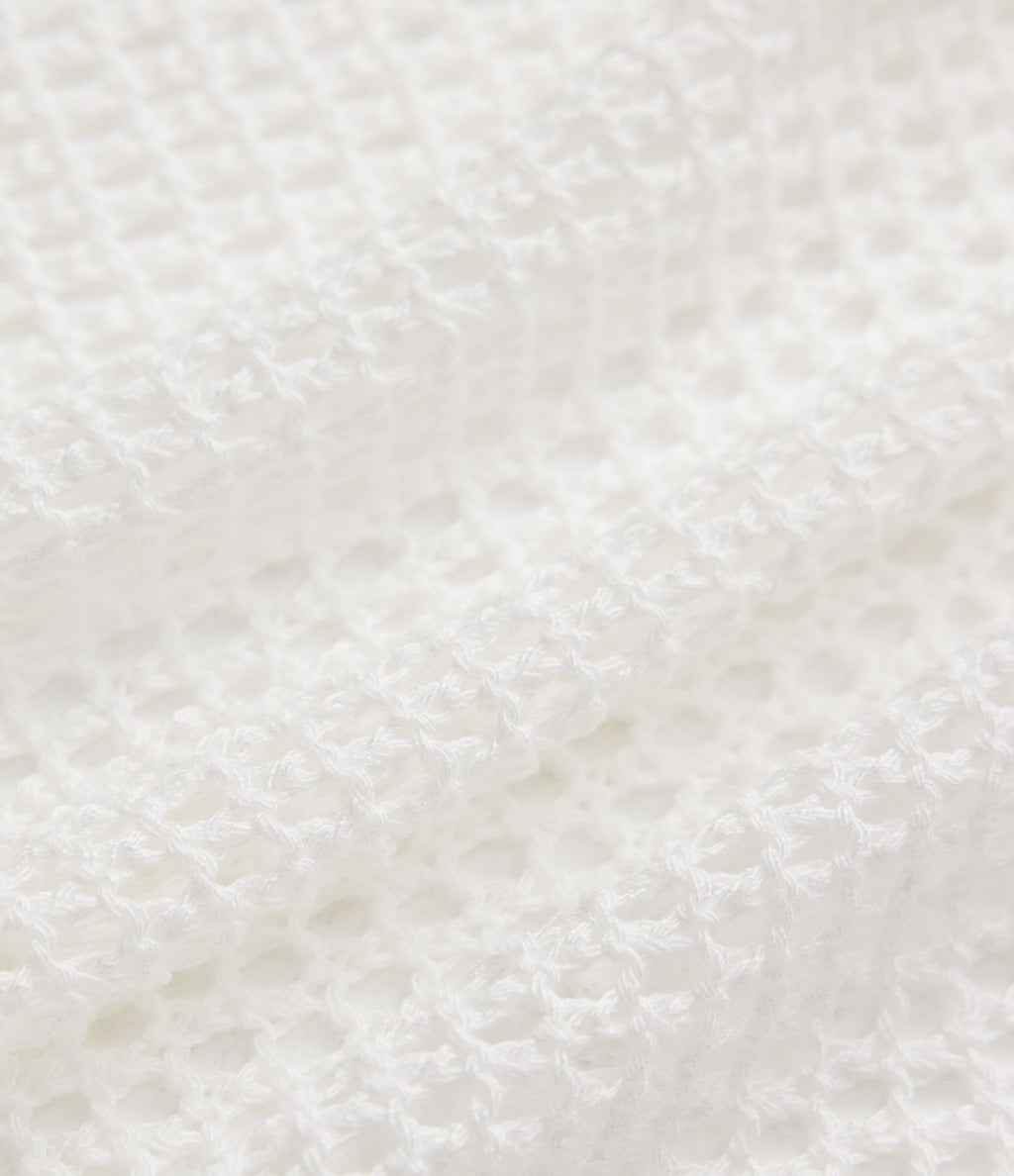 Tunique de plage ajourée en crochet