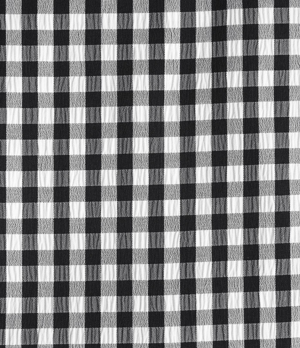 Pantalon ample décontracté à carreaux vichy, taille mi-haute, cordon de serrage et poches