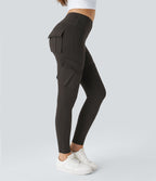Legging yoga ajusté cargo taille haute DayStretch avec poches