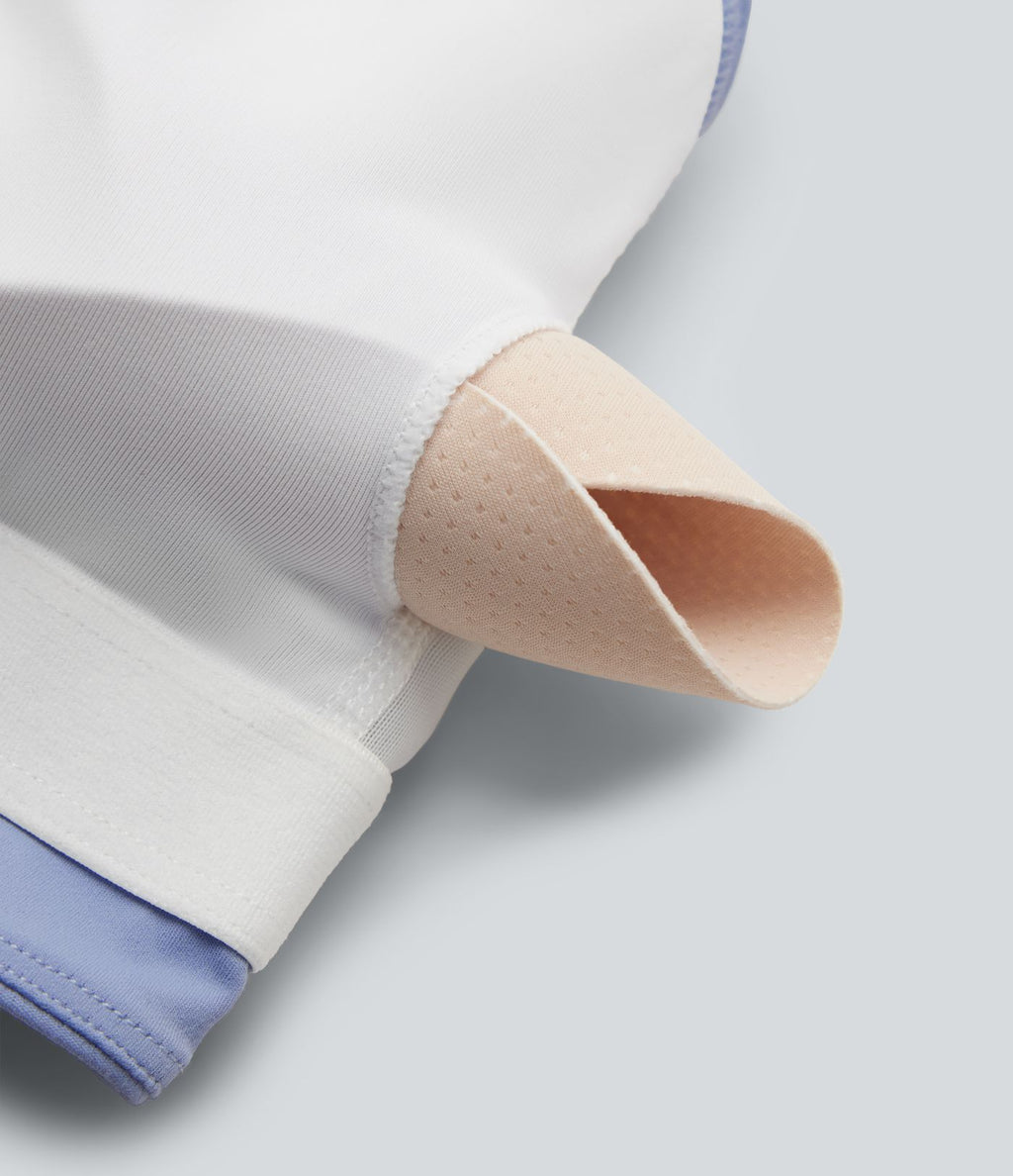 Brassière de yoga Halara UltraSculpt™ maintien moyen zippée avec coussinets amovibles