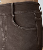 Halara Flex™ Jupe Mi-longue Casual En Denim Extensible Coloré A Poches Multiples Taille Haute