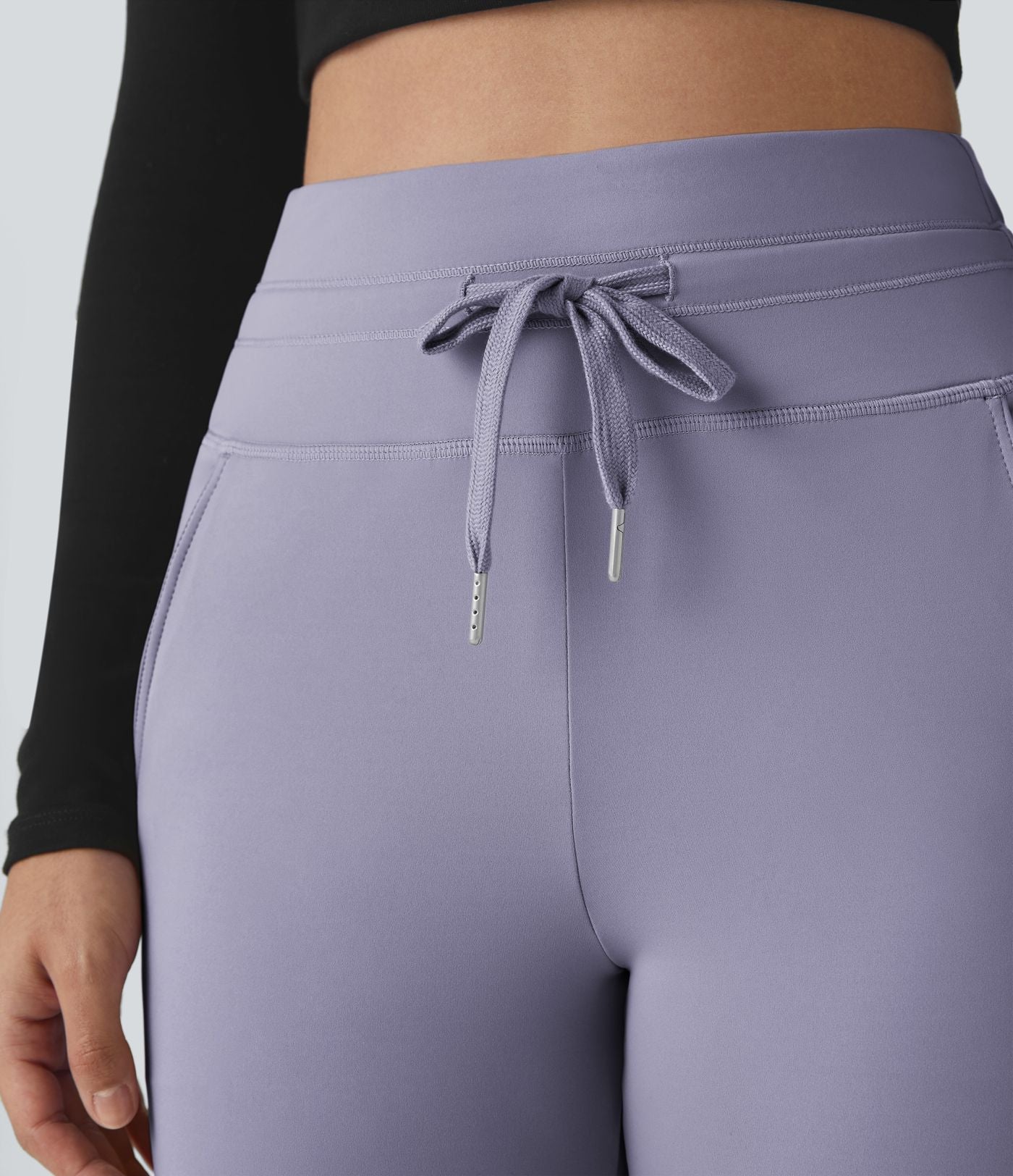 Jogging taille haute Softlyzero™ Plush avec cordon de serrage et poches latérales