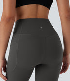 Short cycliste 17,5 cm d'entraînement gainant galbant taille haute avec poches Halara UltraSculpt™