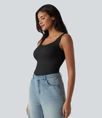 Débardeur casual avec soutien-gorge intégré bonnets B-E