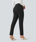 Pantalon de travail fuselé 7/8 taille haute Halara Flex™ DayStretch avec poches