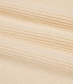 Top tricot col rond nœud latéral manches longues