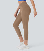 Softlyzero™ Legging Capri Unis Poches Croisées - UPF50+