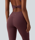 Combinaison bootcut d'entraînement gainante Halara UltraSculpt™ avec poches - Édition Easy Peasy