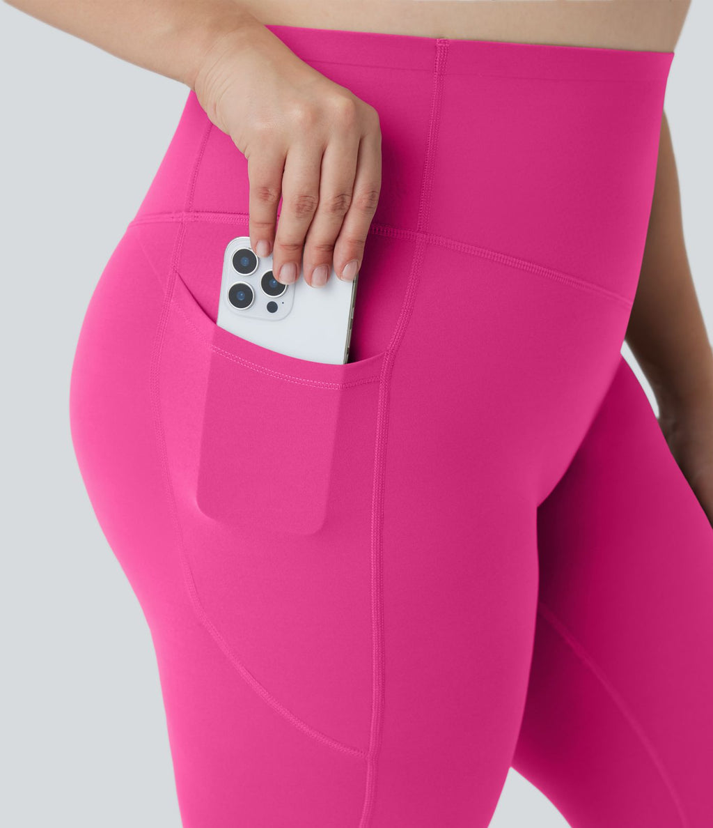 Legging d'entraînement gainant galbant taille haute grande taille avec poches Halara UltraSculpt™