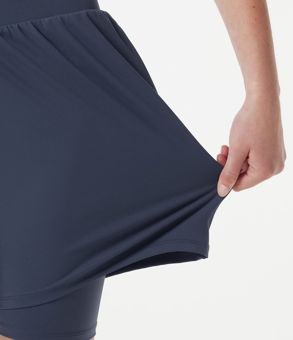 Short de yoga SoftlyZero™ Airy 2-en-1 taille très haute effet frais InstantCool 22,9 cm avec poches