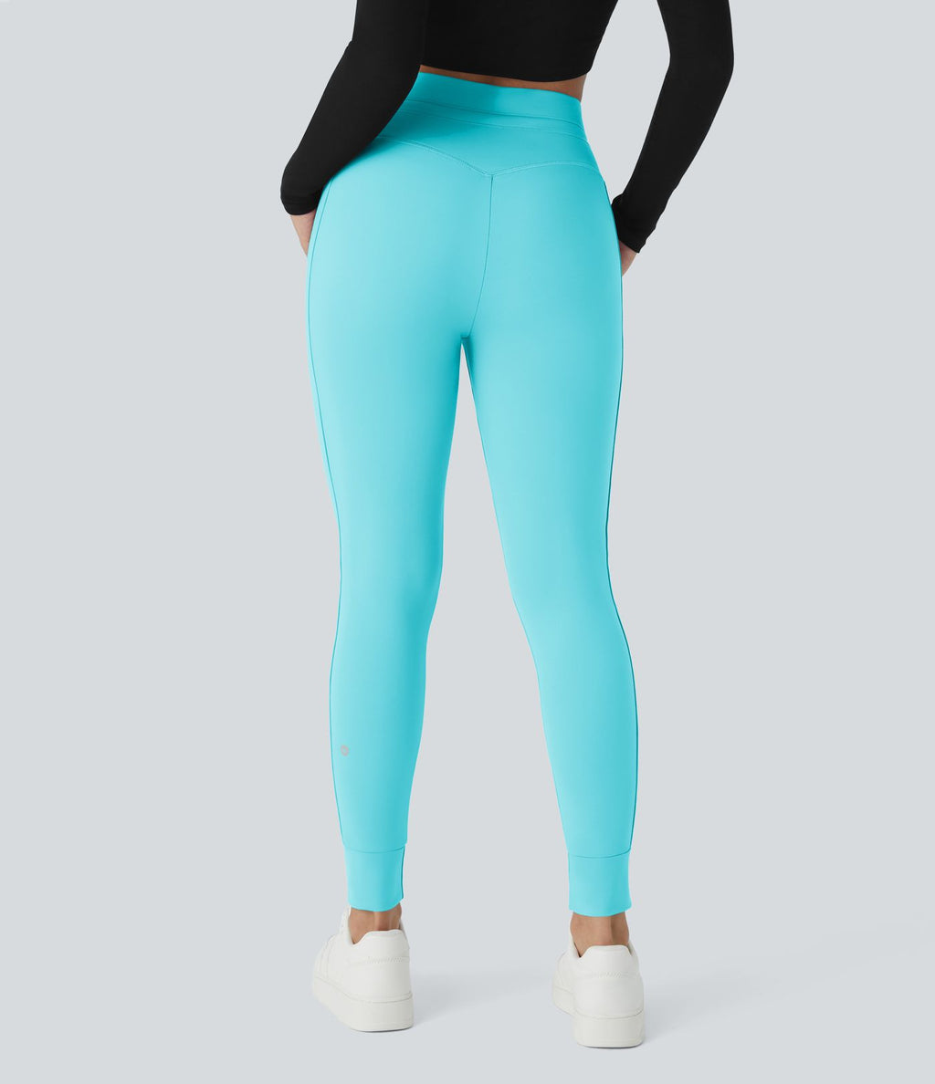 Jogging taille haute Softlyzero™ Plush avec cordon de serrage et poches latérales