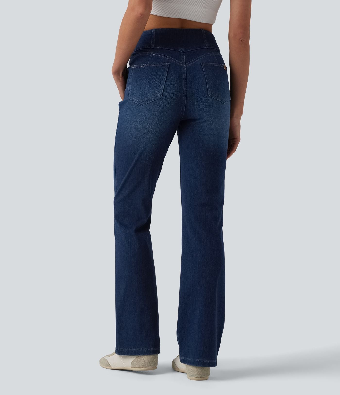 Halara Flex™ Jegging bootcut casual taille haute avec poches