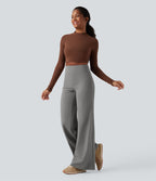 Pantalon yoga large gainant taille haute DayStretch avec poches