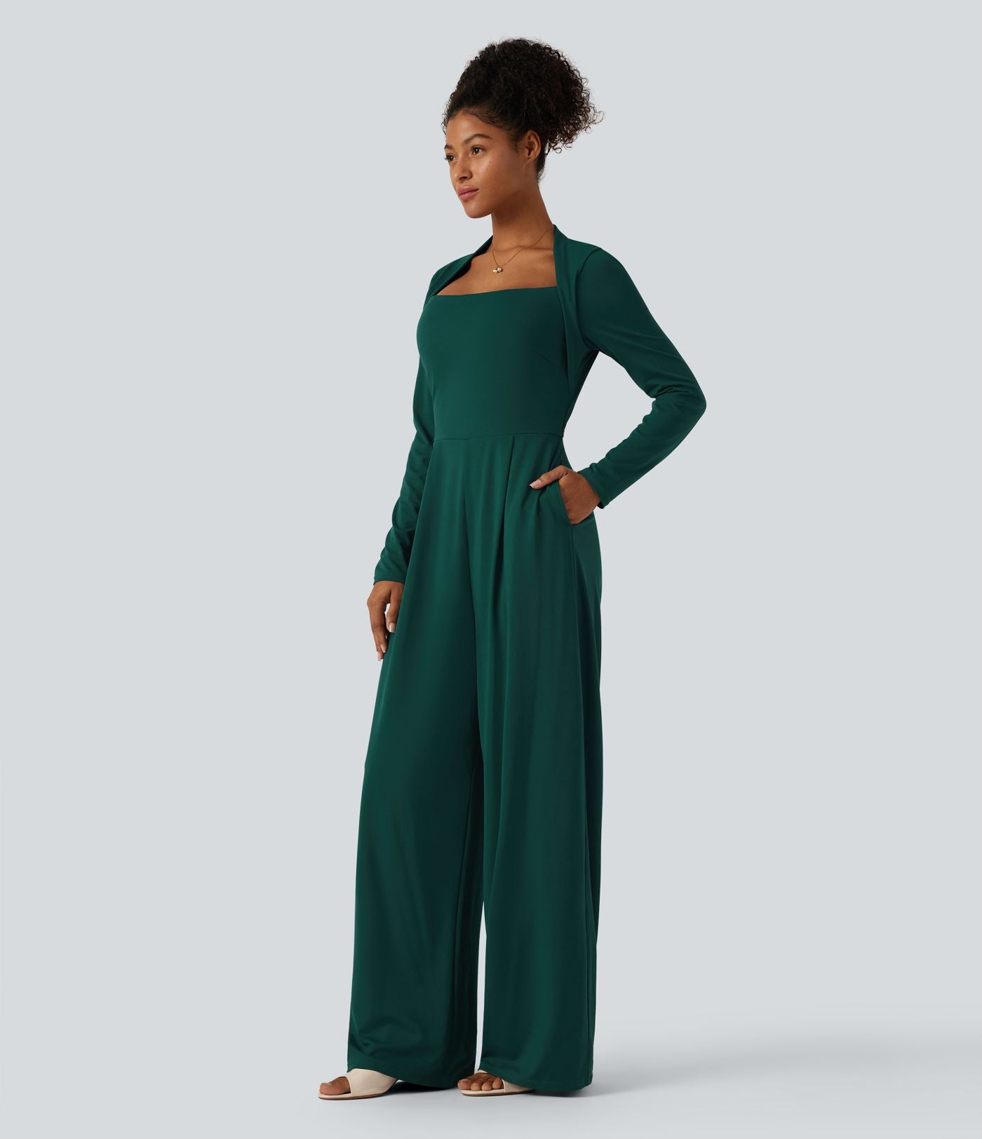 Combinaison large à manches longues avec brassière intégrée et poches - Édition Easy Peasy - Bonnets DD-F