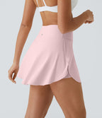 Jupe de tennis SoftlyZero™ Airy 2-en-1 avec poches latérales croisées effet frais InstantCool, Lucid, longueur allongée