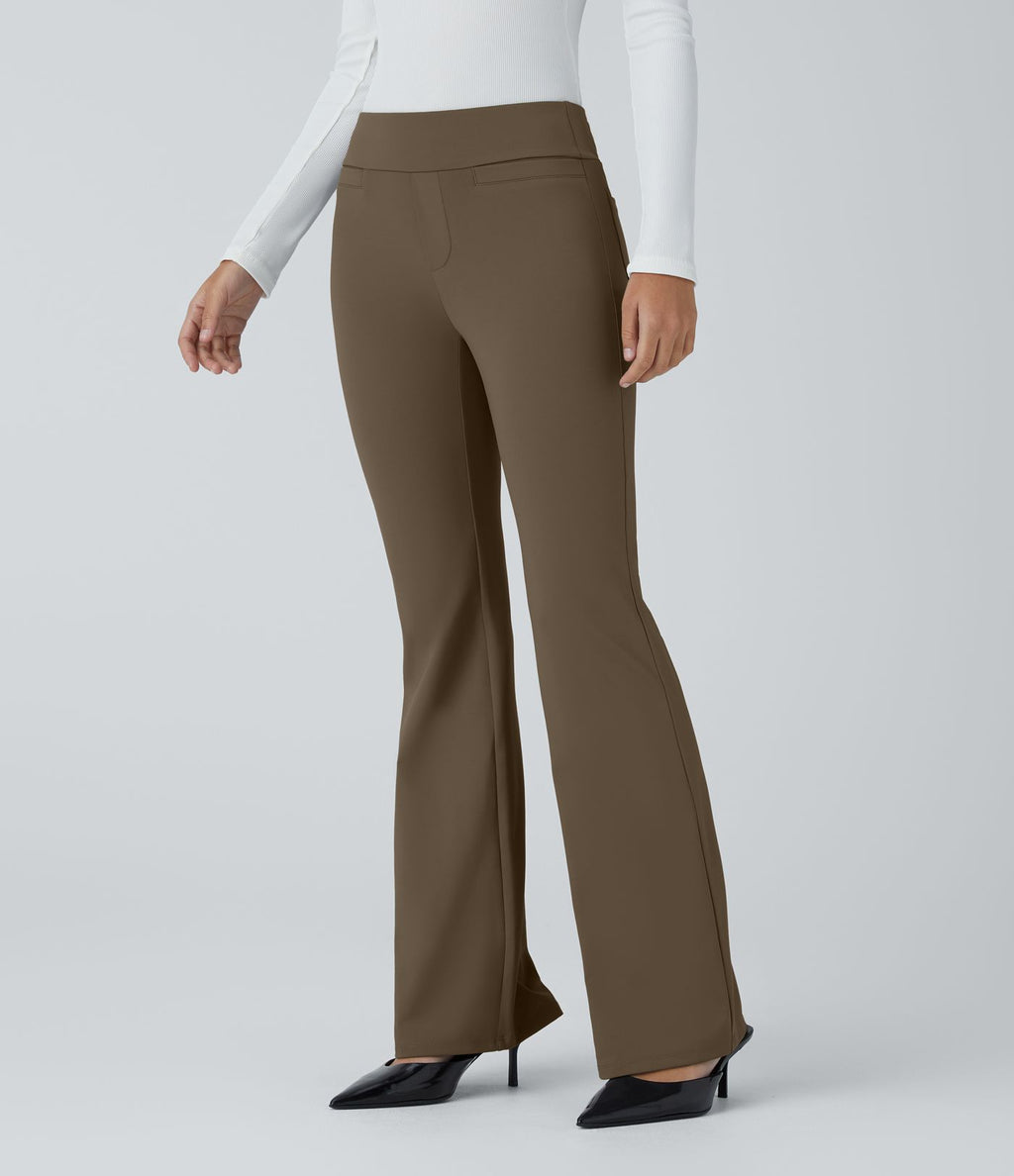 Pantalon tailleur taille moyenne Halara Flex™ avec poches