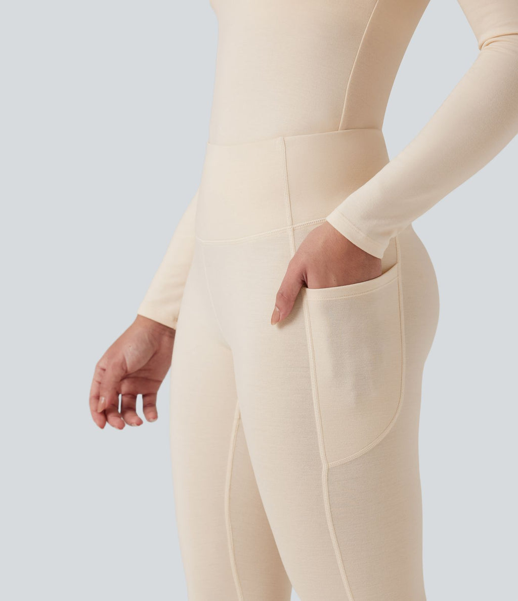 Legging chauffant taille haute Halara HeatCore avec poches