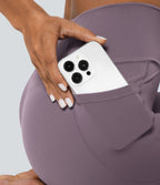 Softlyzero™ Legging Unis Poches Croisées