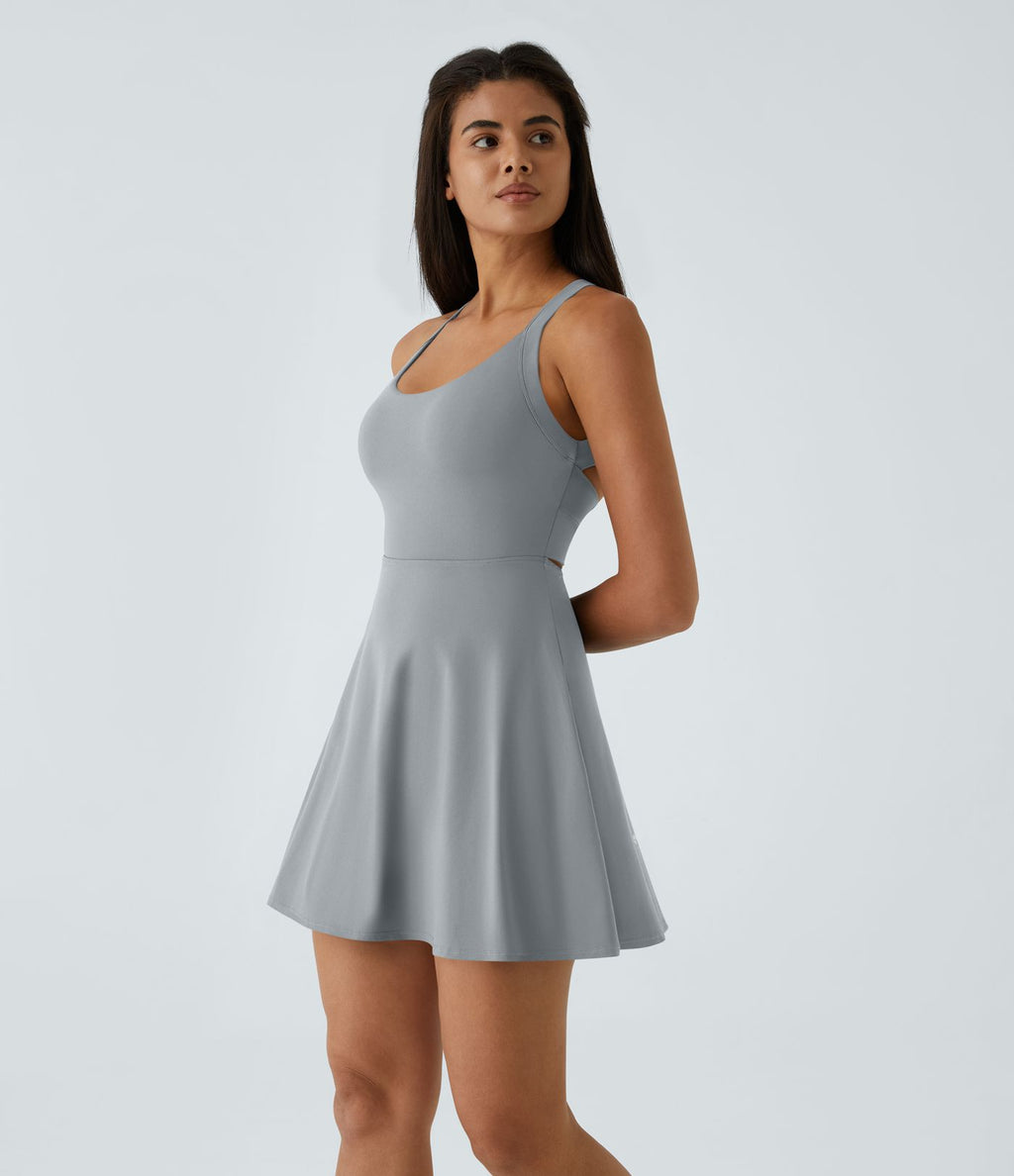 Robe Danse Sport Évasée Torsadée Dos Nu Plus Longue Easy Peasy Édition