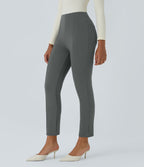 Pantalon tailleur ajusté taille haute Halara Flex™ avec poches