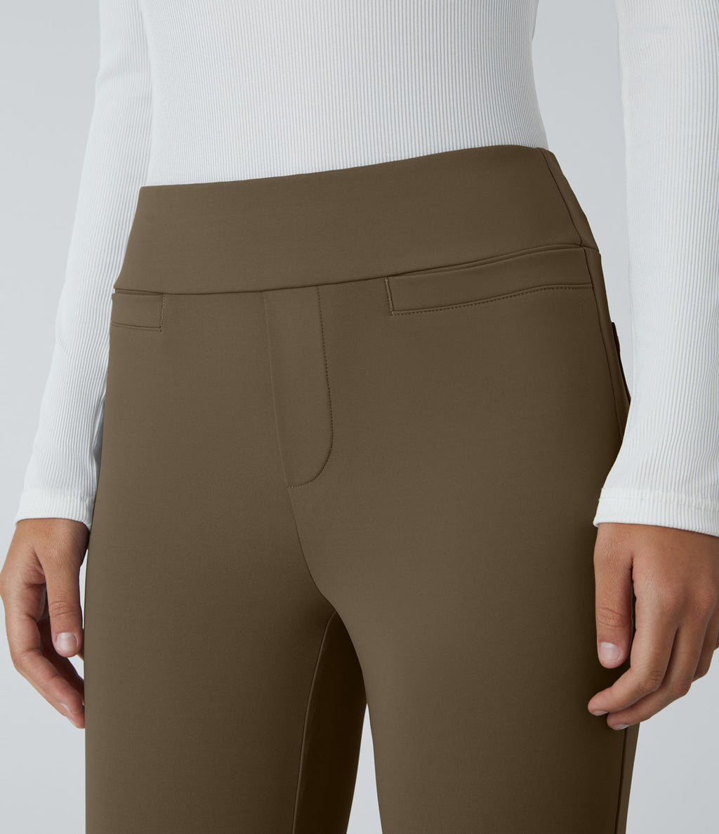 Pantalon tailleur taille moyenne Halara Flex™ avec poches
